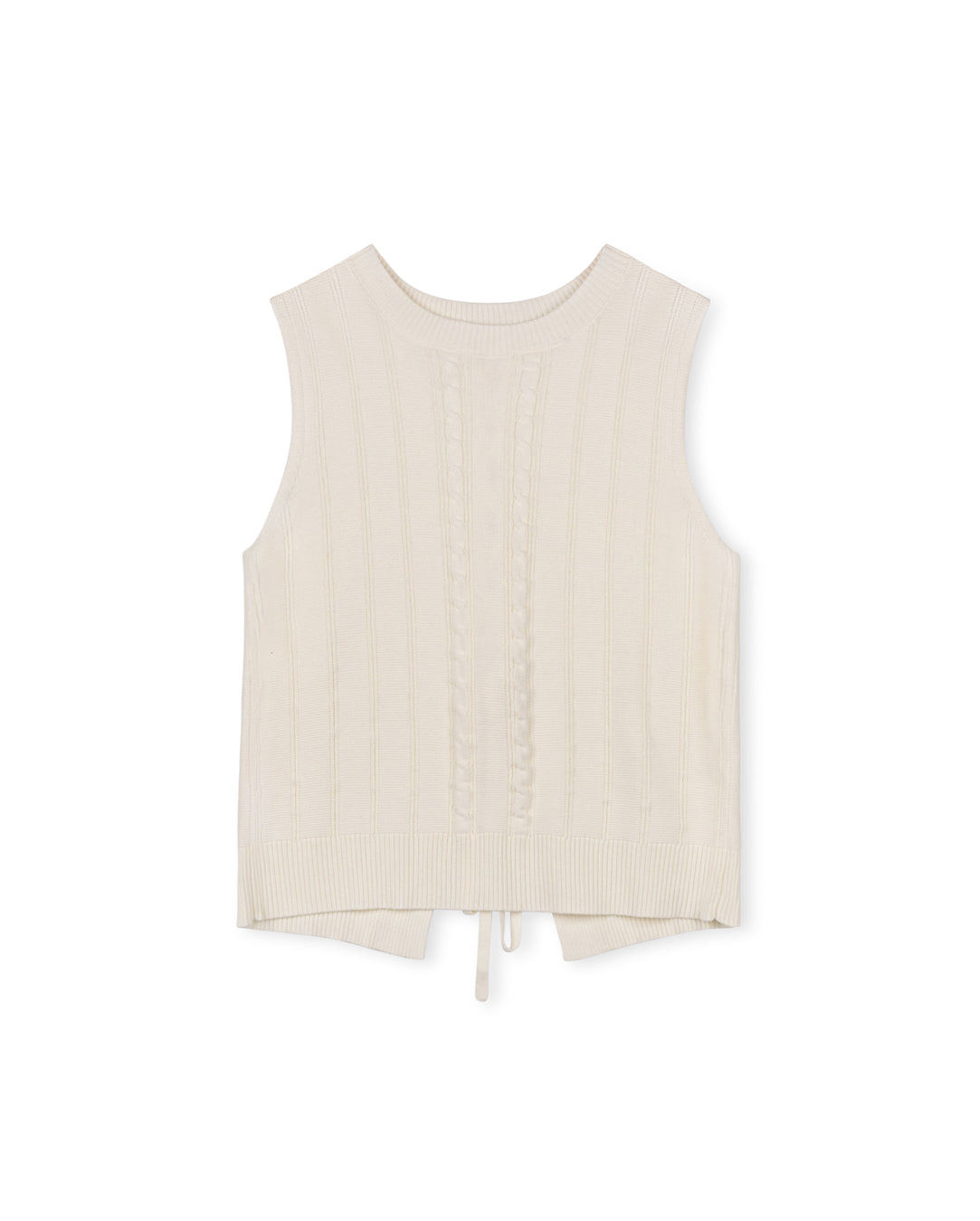 Tie Detail Knit Vest