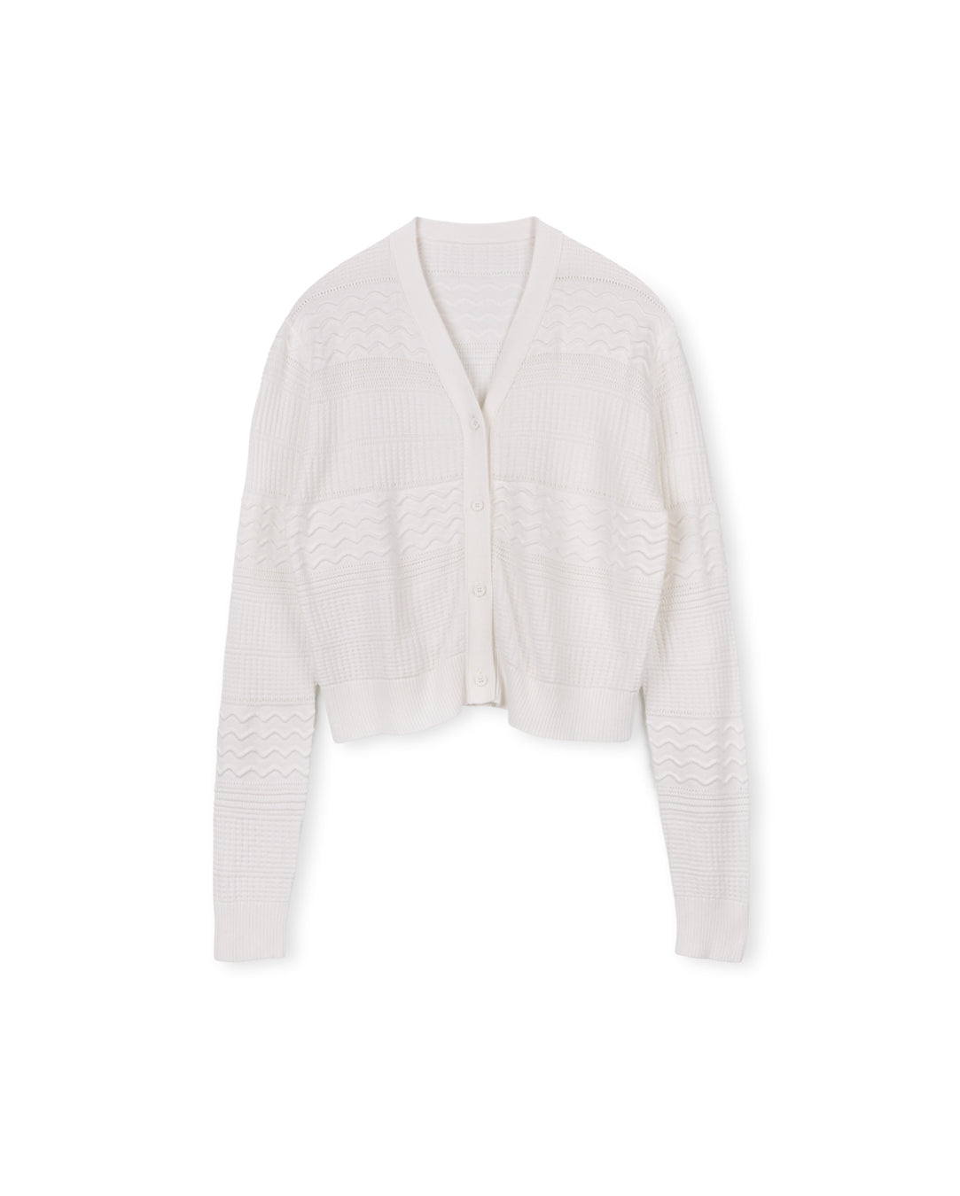 Wave Seam Cardigan