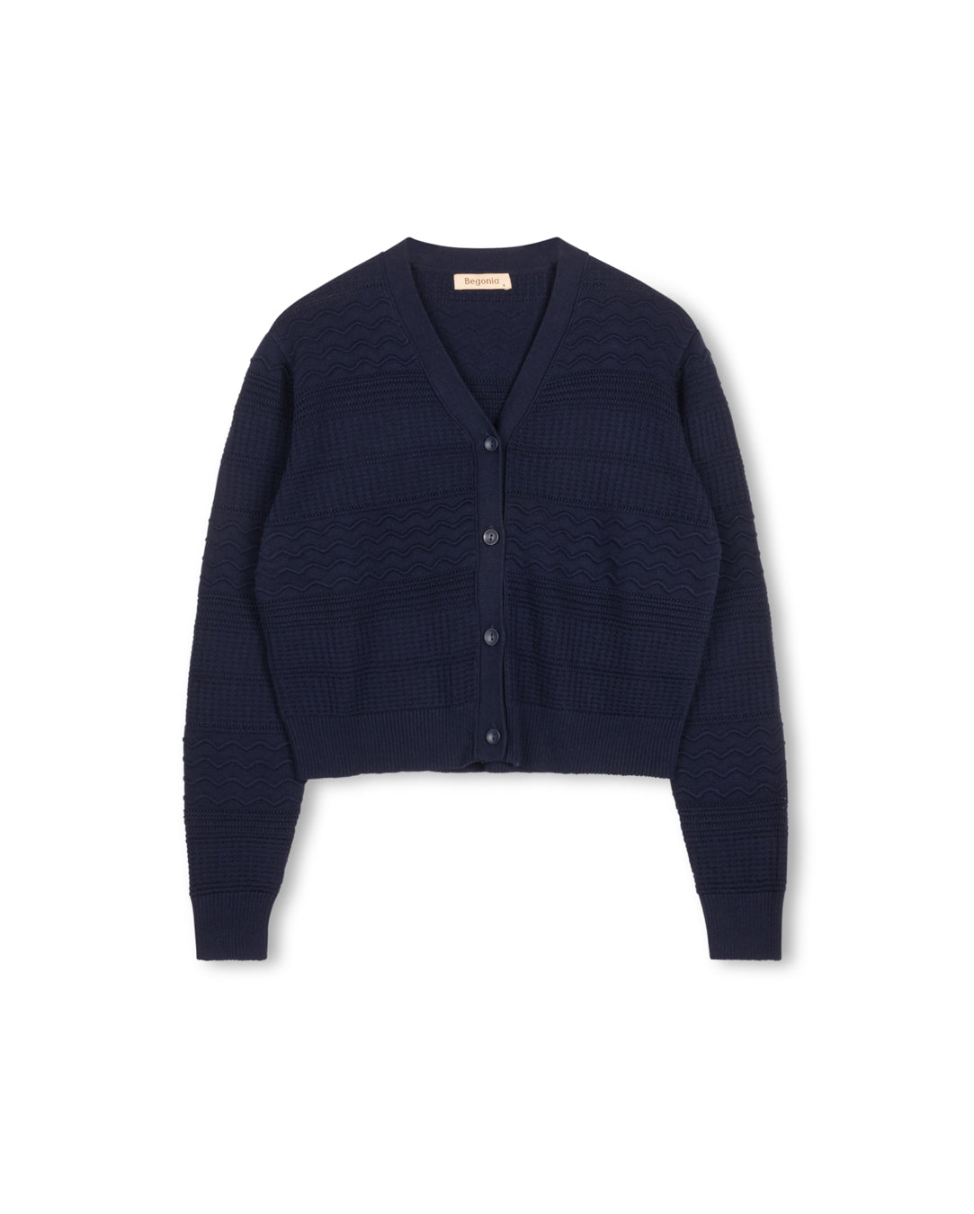 Wave Seam Cardigan