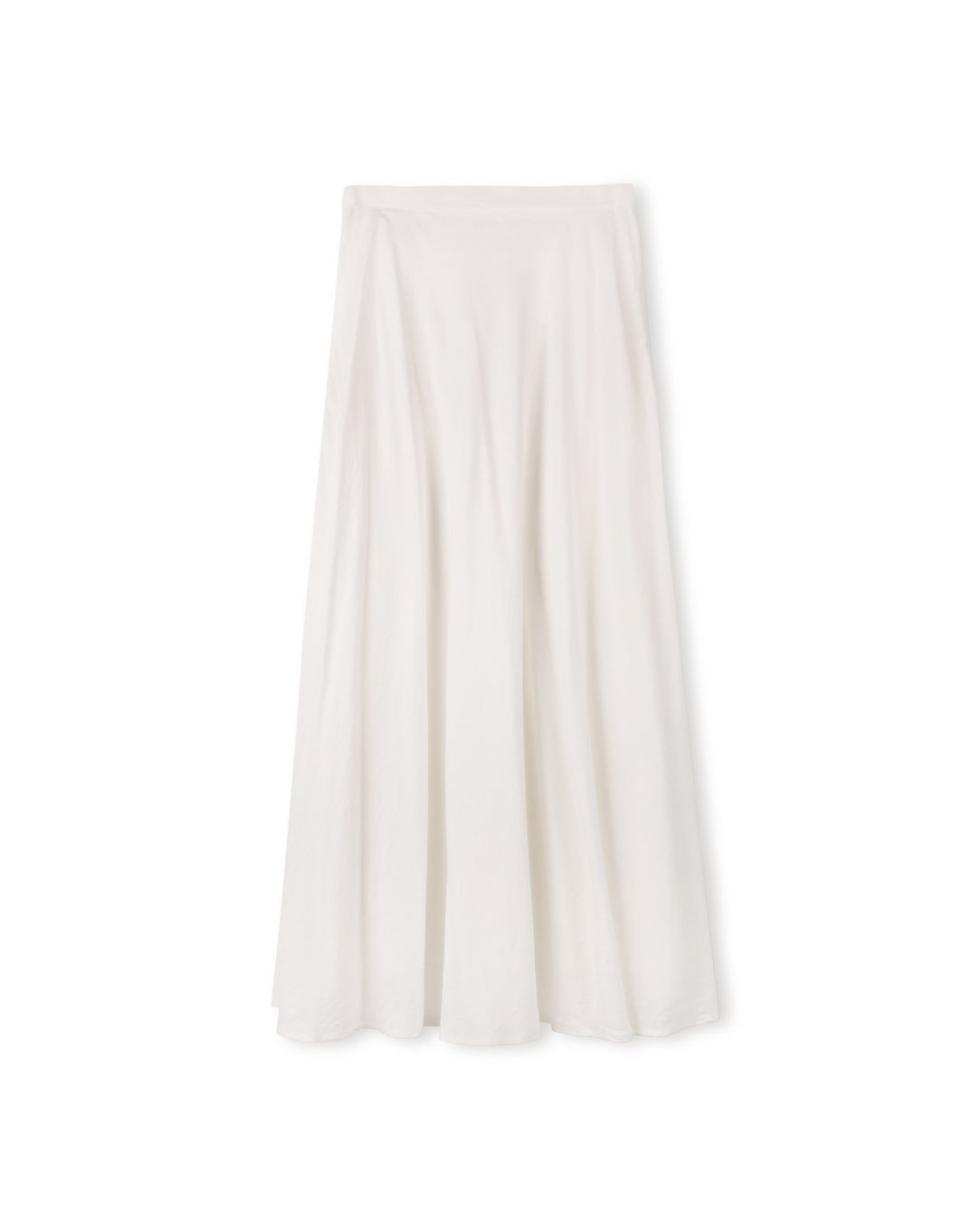 Linen Maxi Flairy Skirt