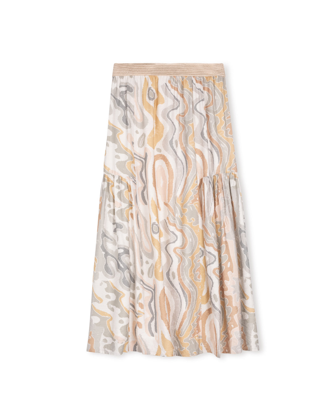 Printed Pull-On Skirt