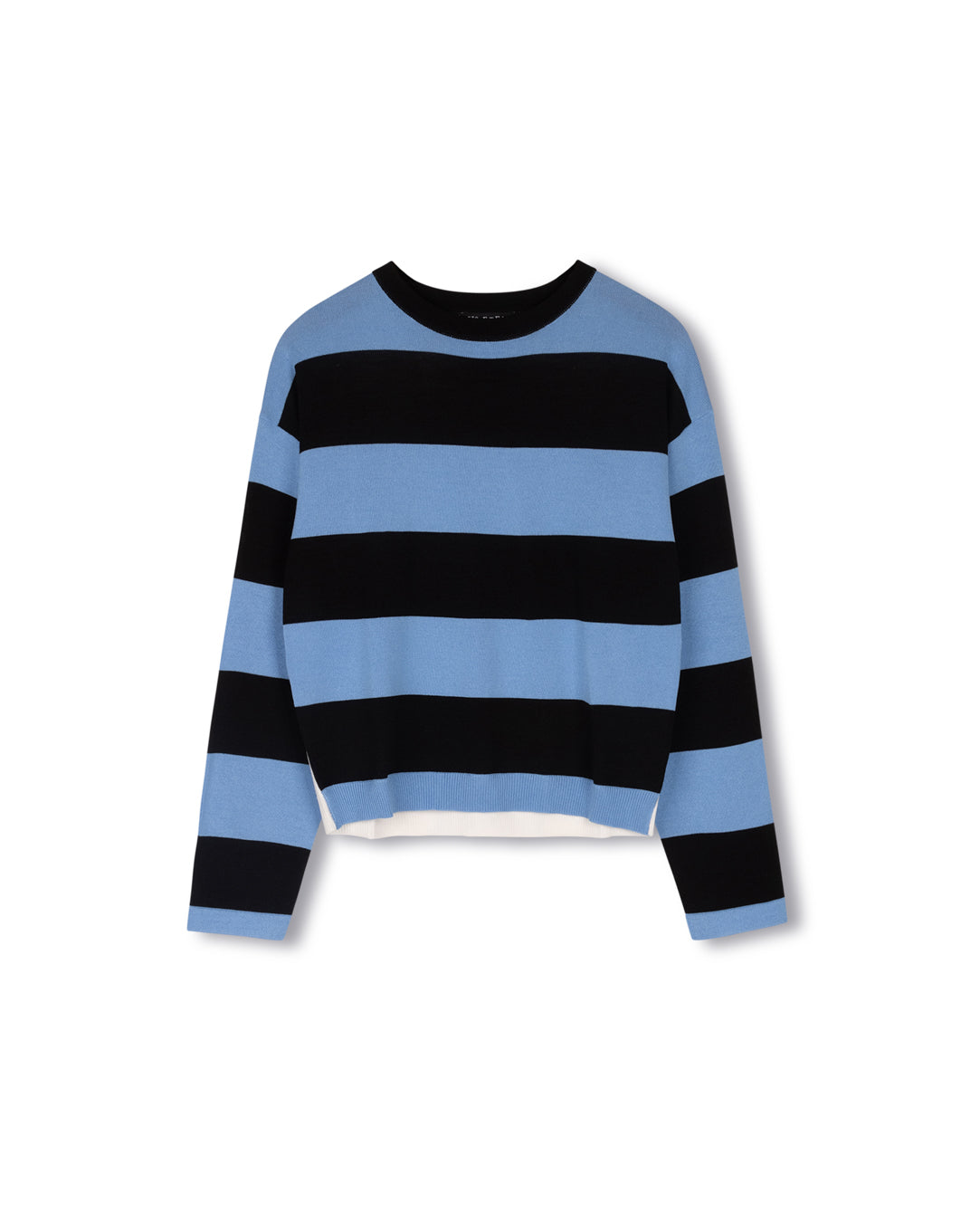 Color Block Stripe Sweater