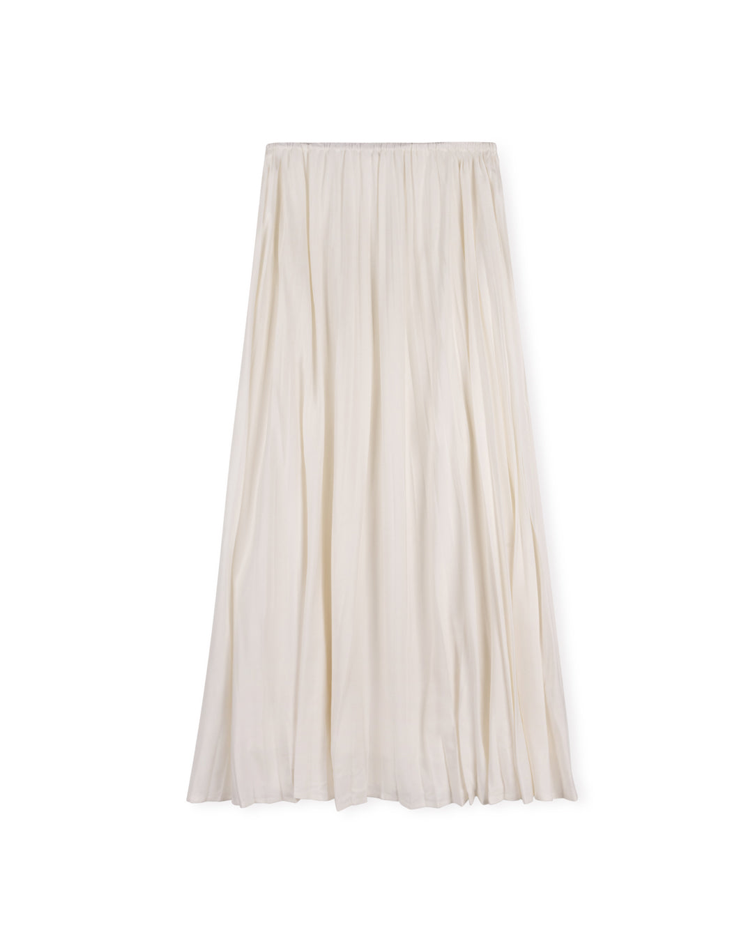 Thin Elastic Waist Skirt