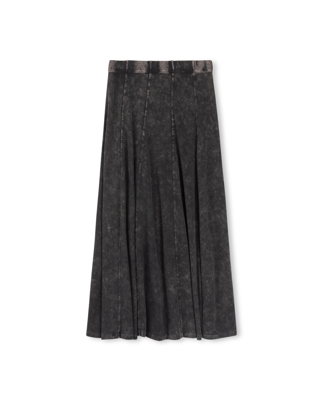 Paneled Midi Skirt