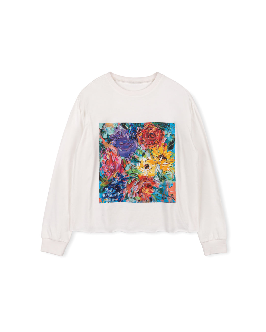 Flower Painted Tee