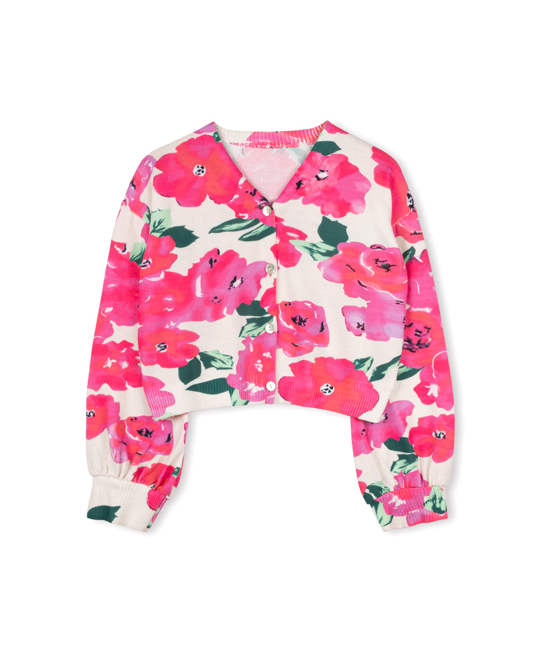 Bright Floral Cardigan