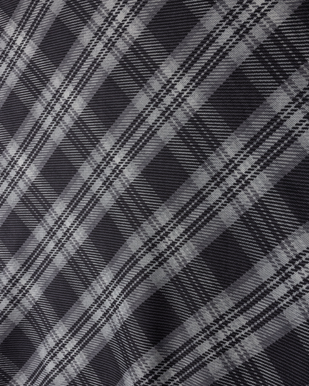Plaid Mesh Turtleneck