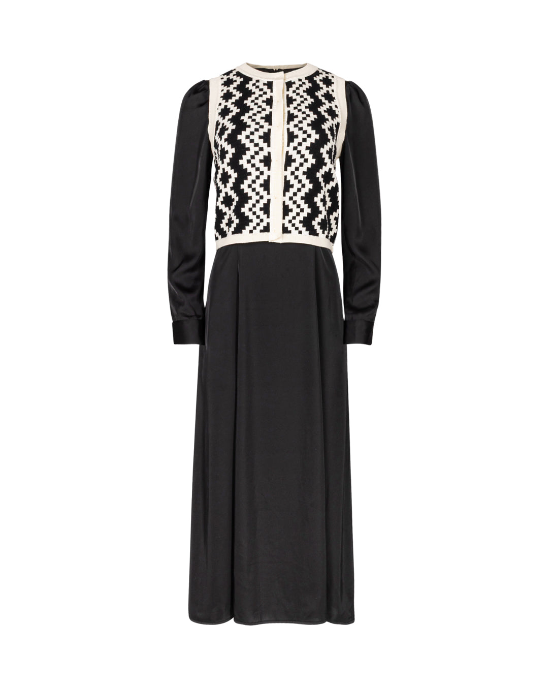 Crew Neck Vest Dress