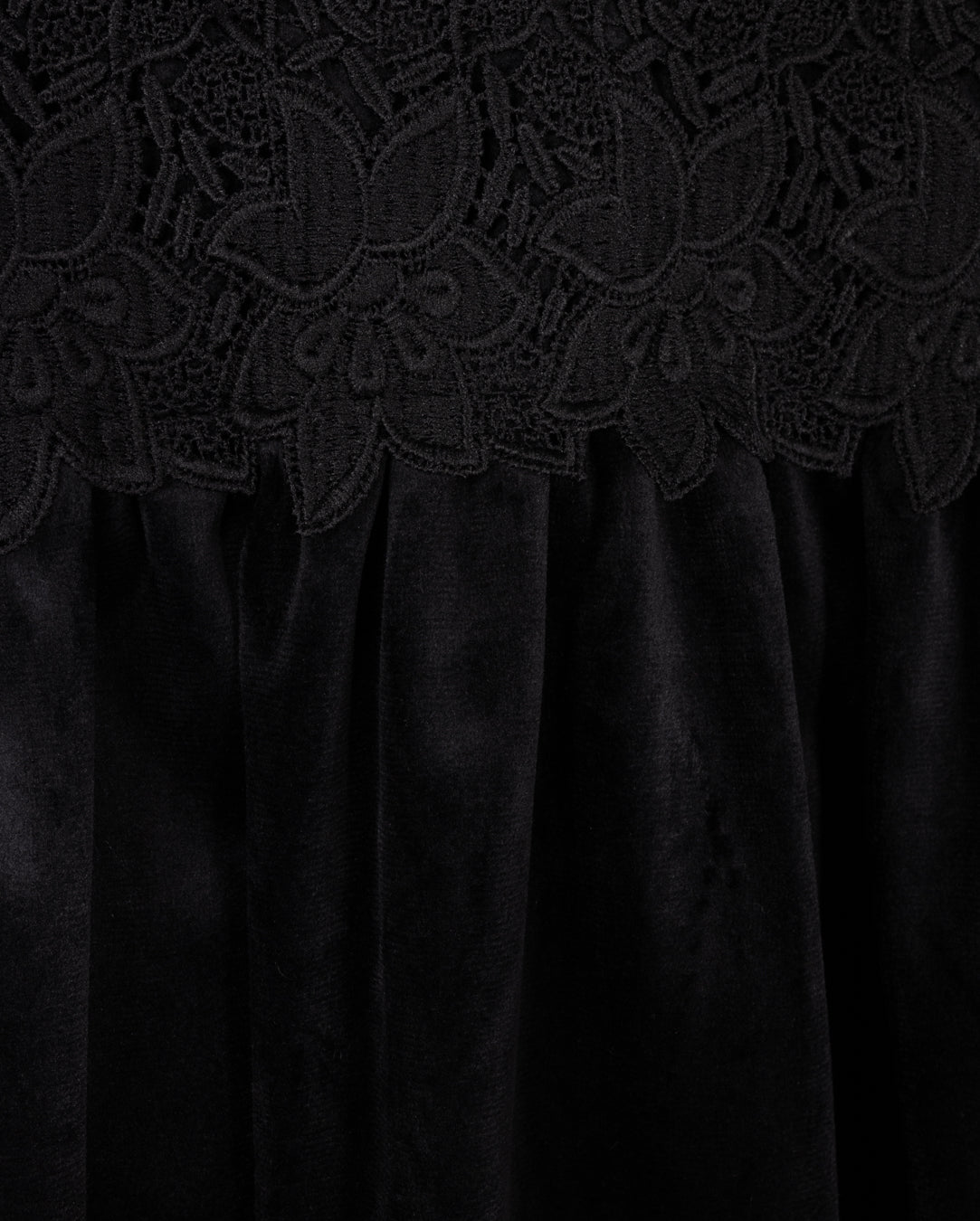 Lace Baby Doll Flair Dress