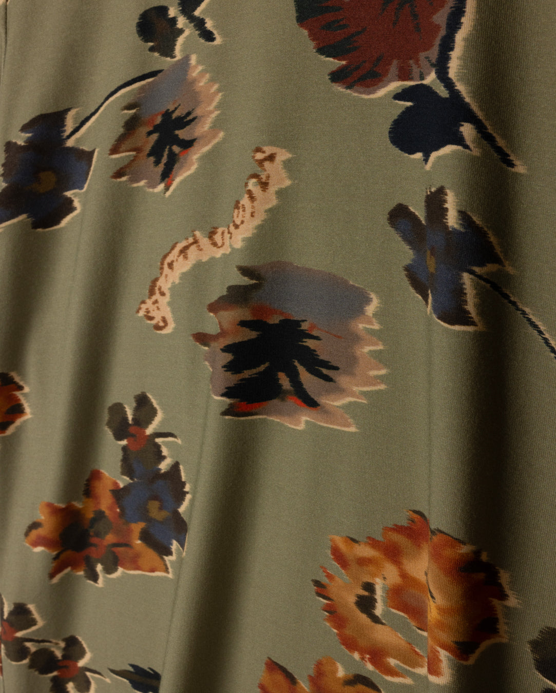 Cotton Printed Turtleneck