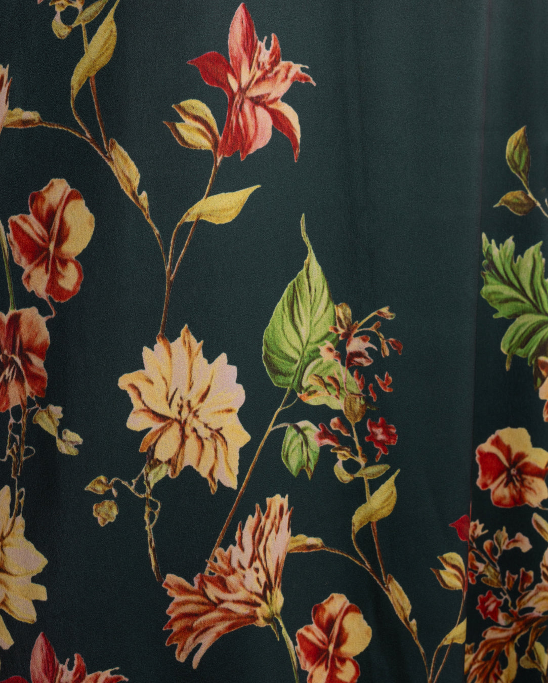 Floral Print On Slip Dress