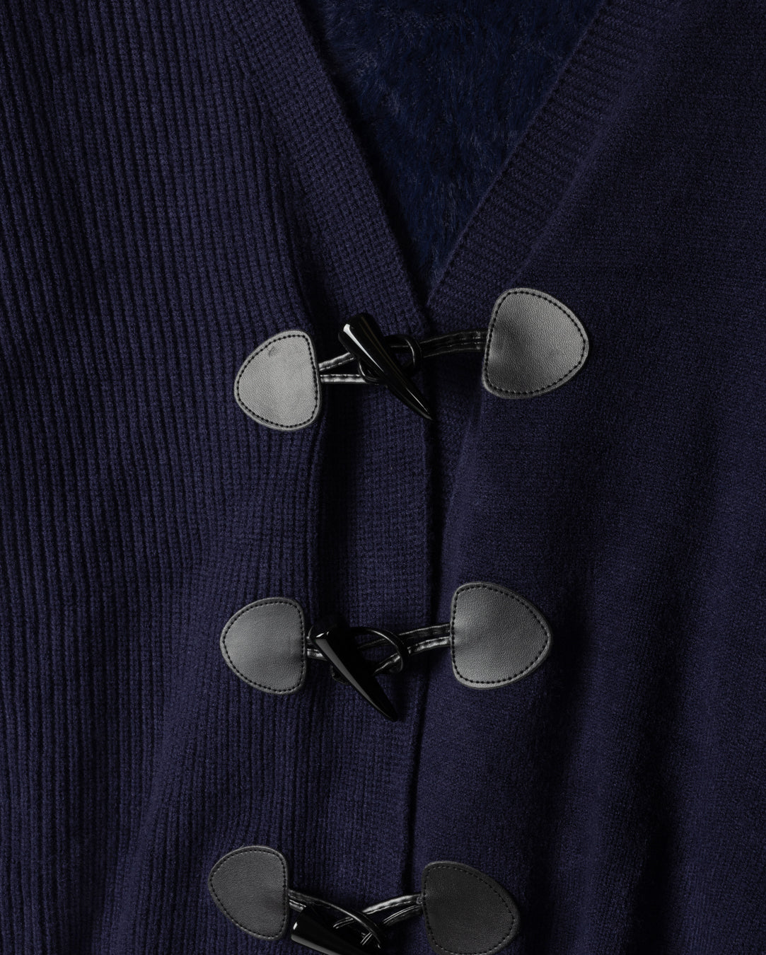 Color Block Toggle Cardigan
