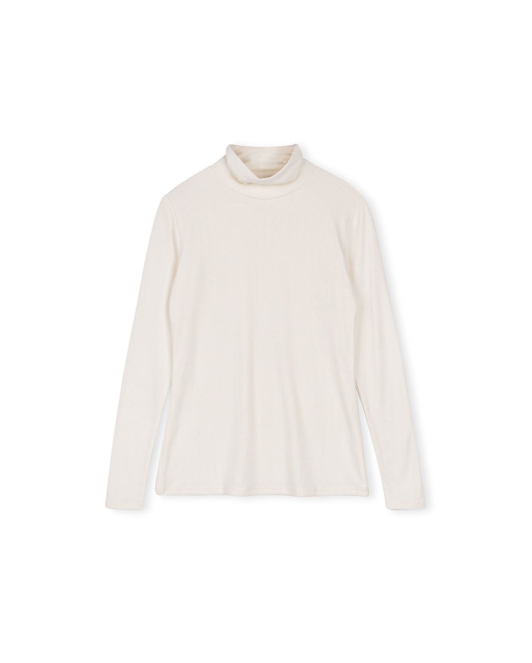 Cotton Textured Turtleneck