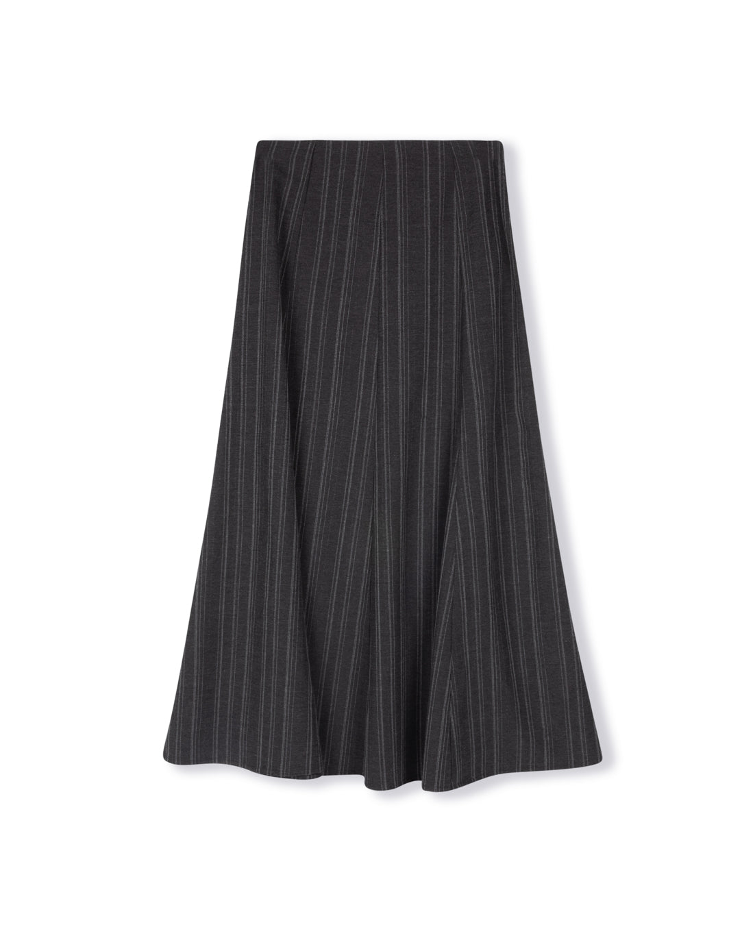 Paneled Textured Maxi Skirt