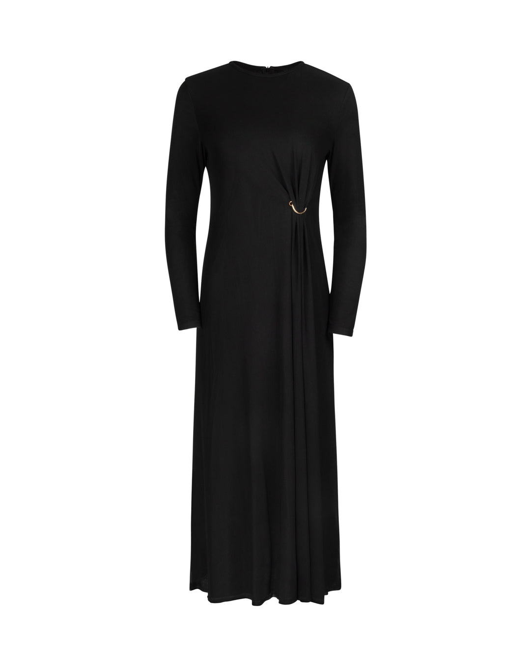 Side Gathered Flairy Dress