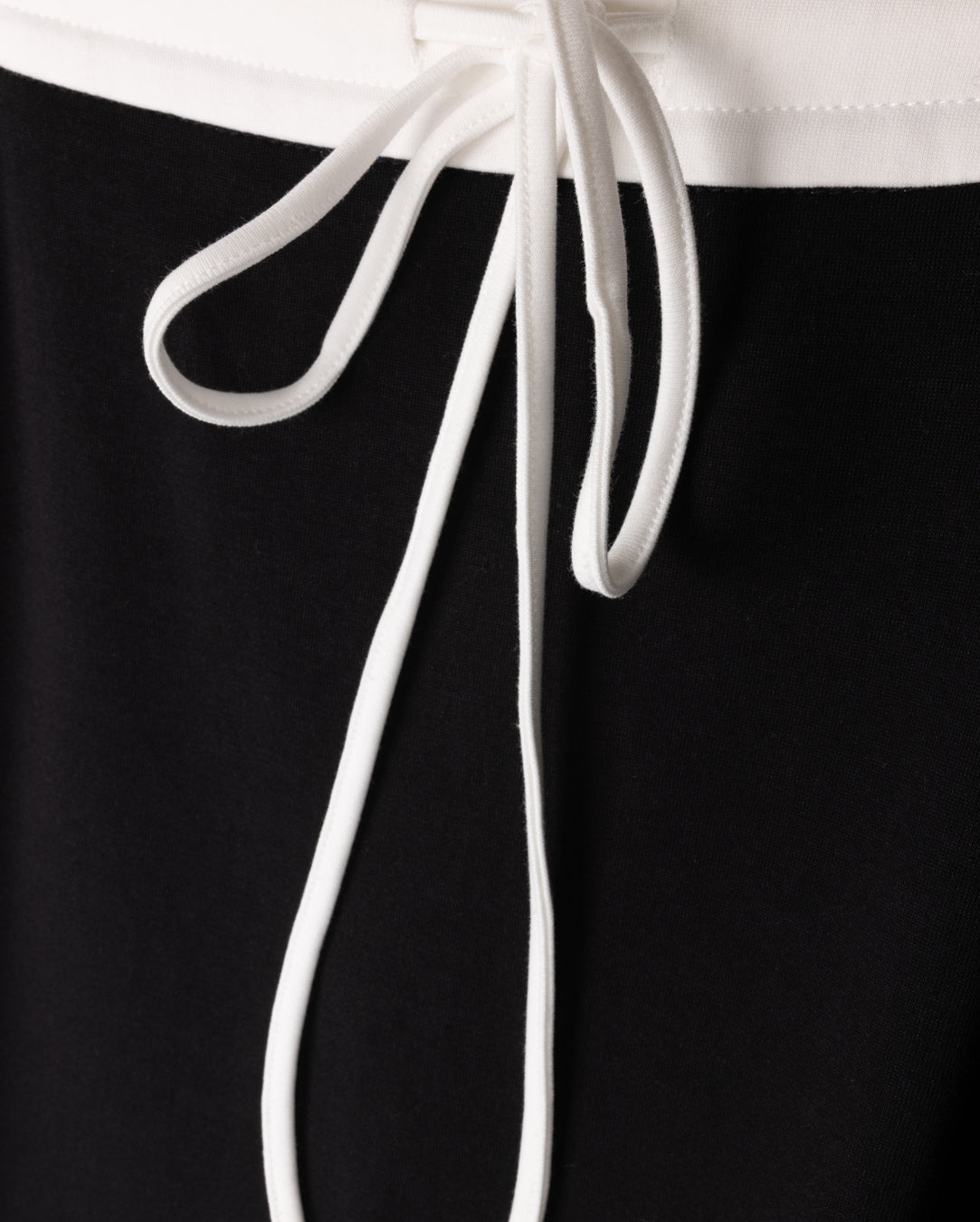 Trimmed Sweatshirt Skirt