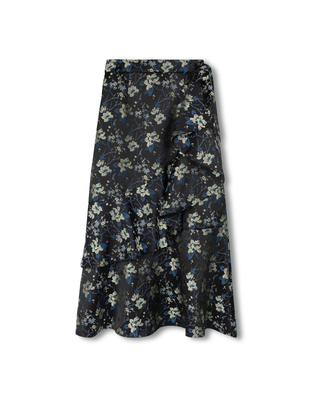 Wrap Frill Tie Skirt