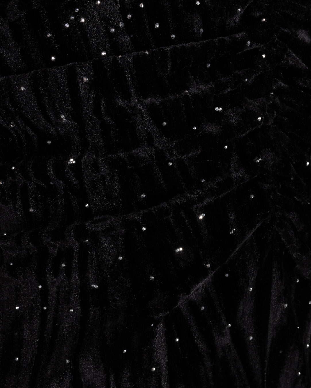Velour Diamond Speckled Dress
