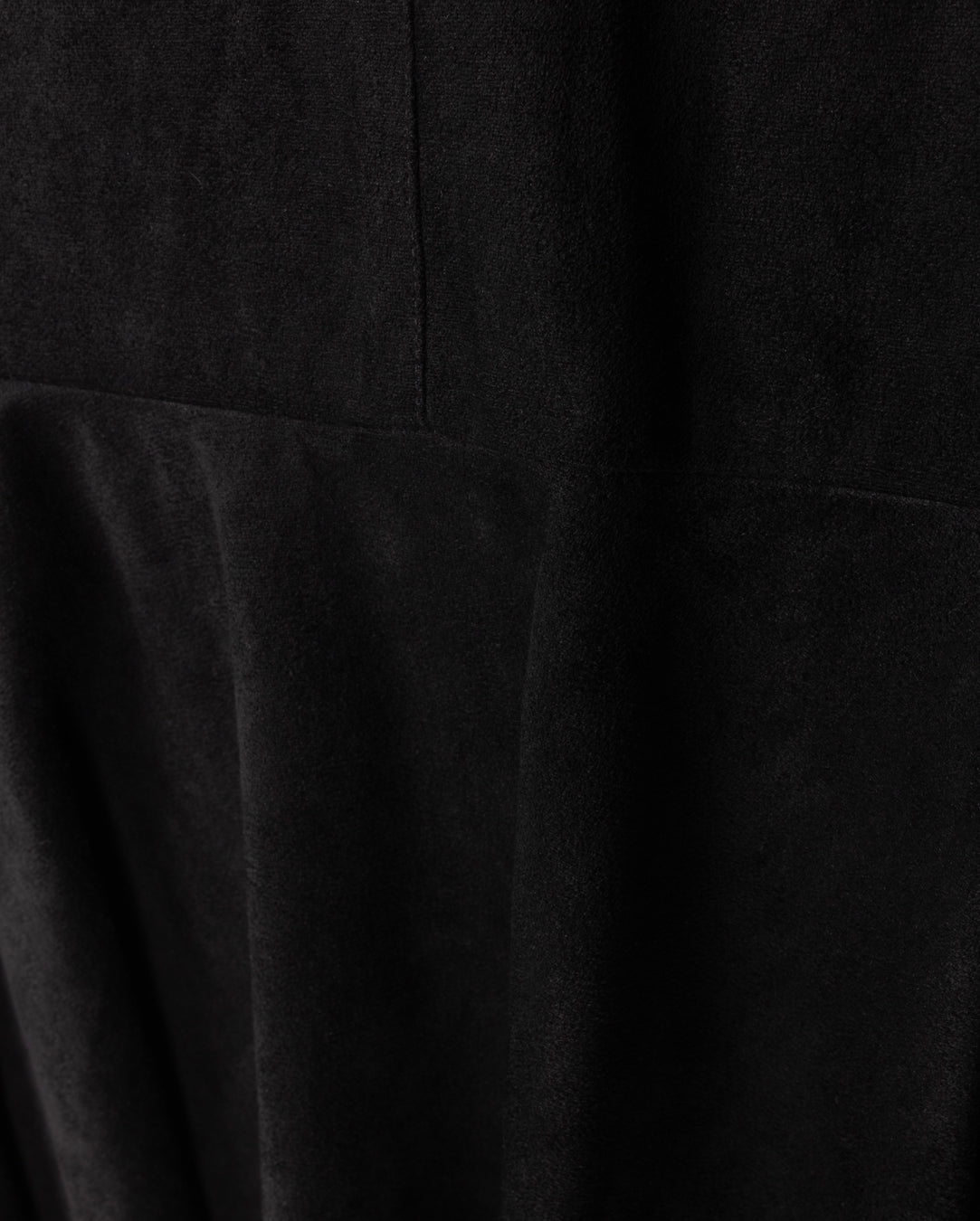 Suede Fit And Flair Skirt