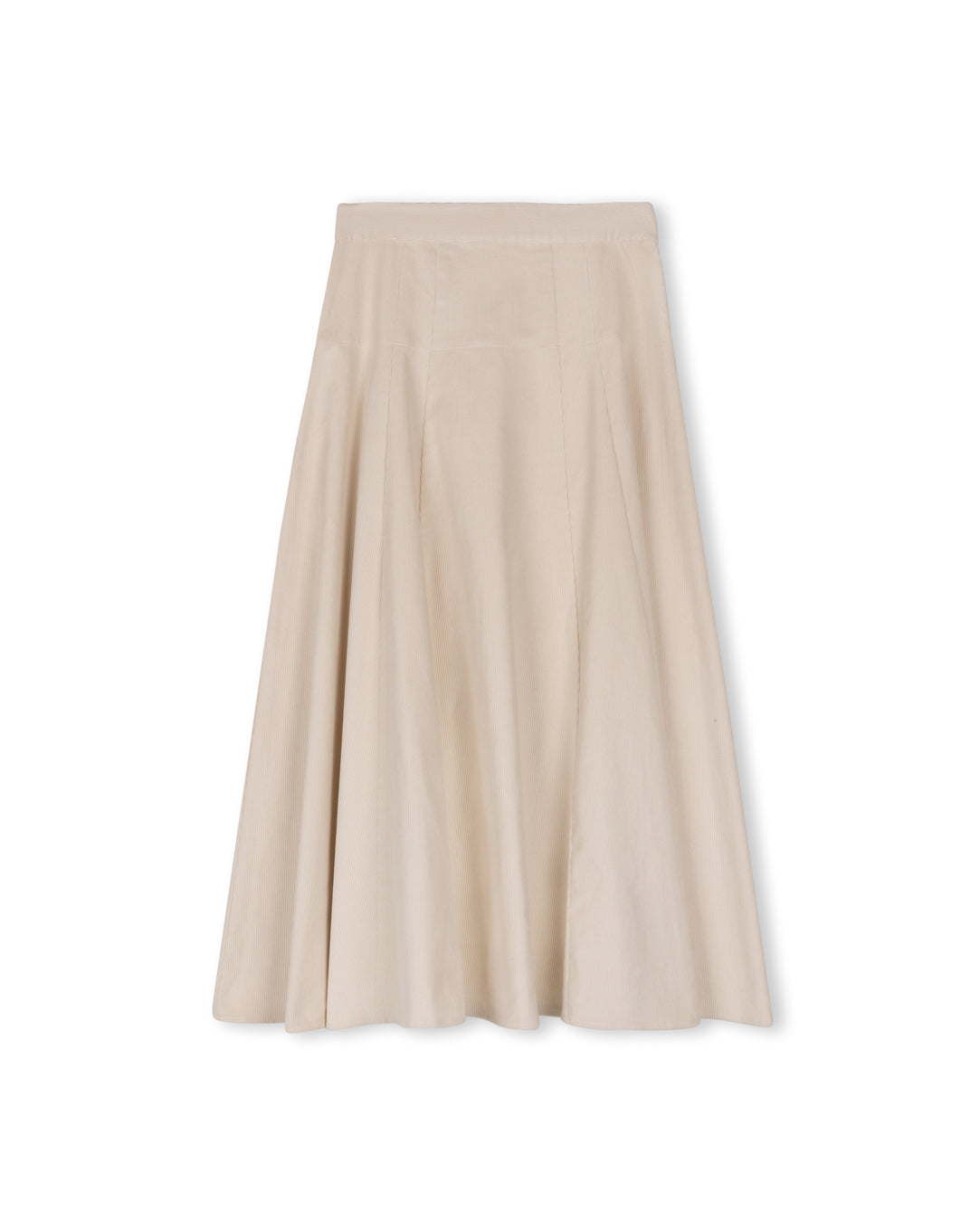 Corduroy Yolk Skirt