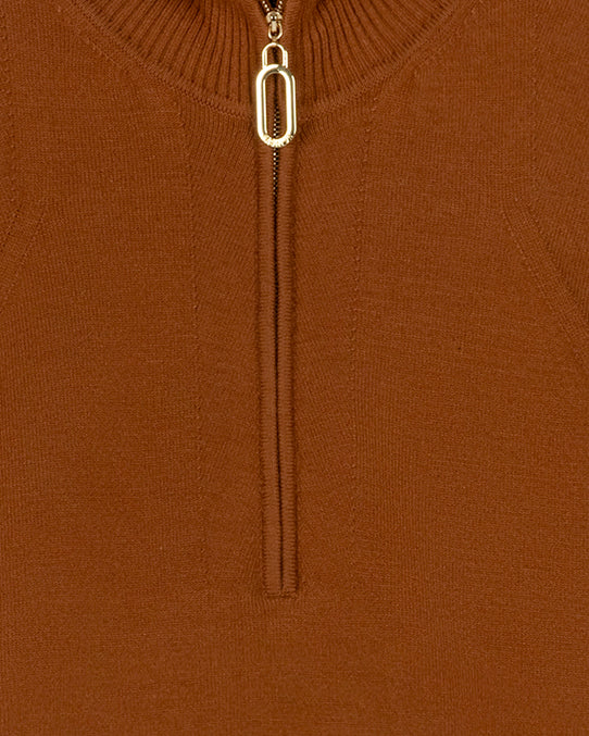 Knit Half Zip Vest