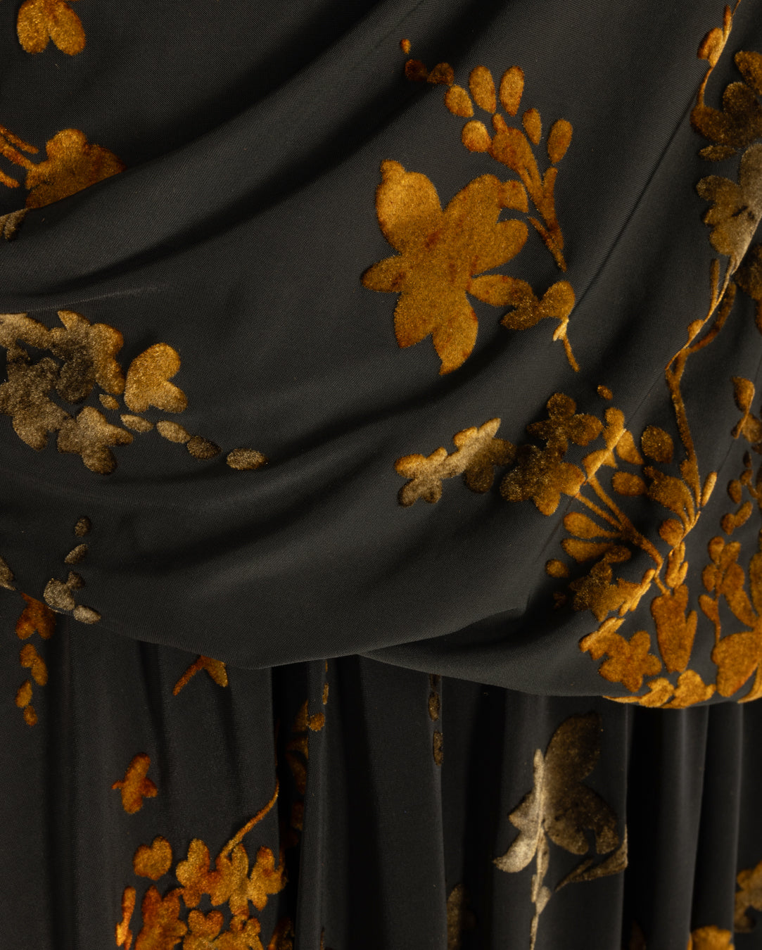 Printed Maxi Ponti Dress