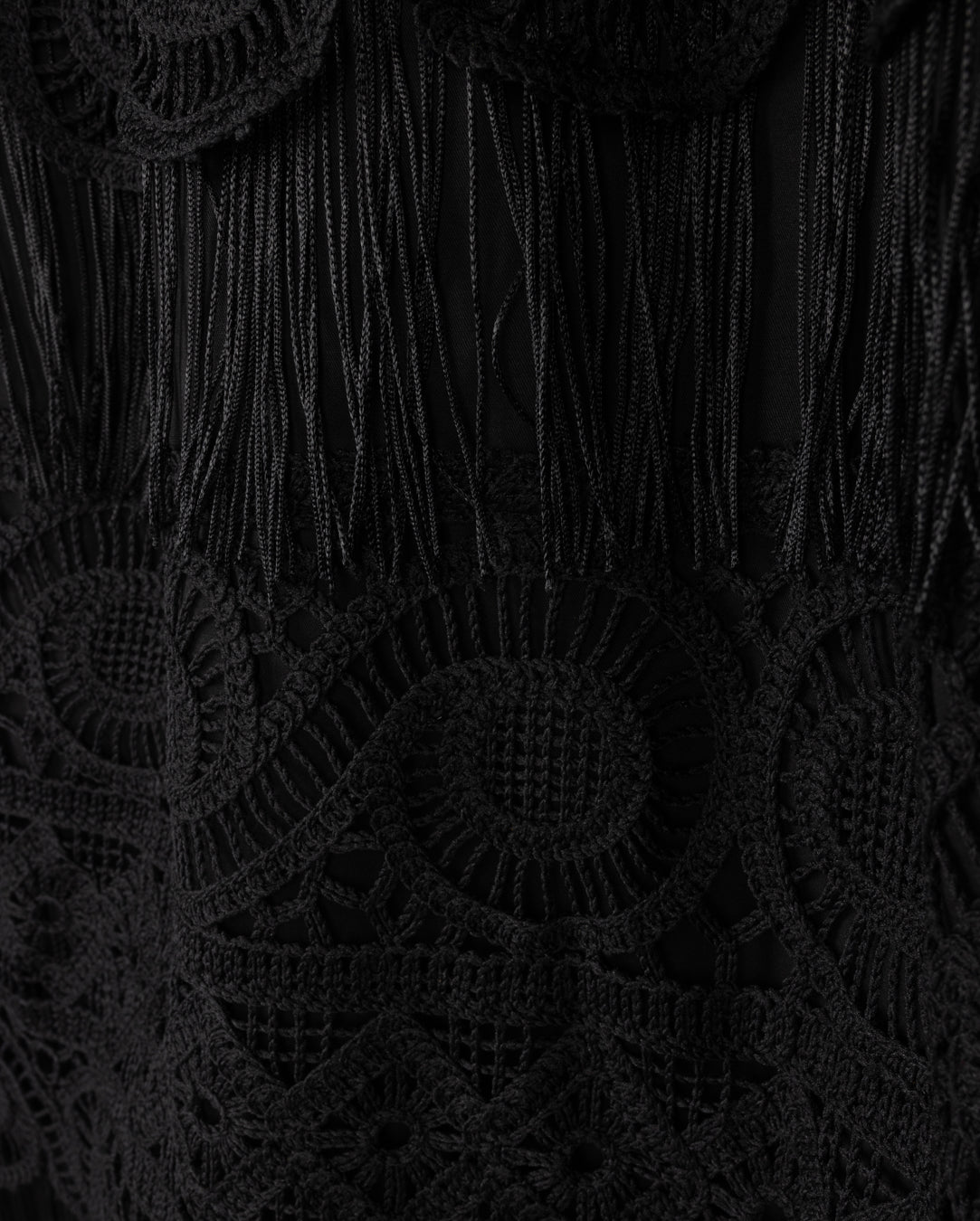 Custer Embroidered Fringe Skirt