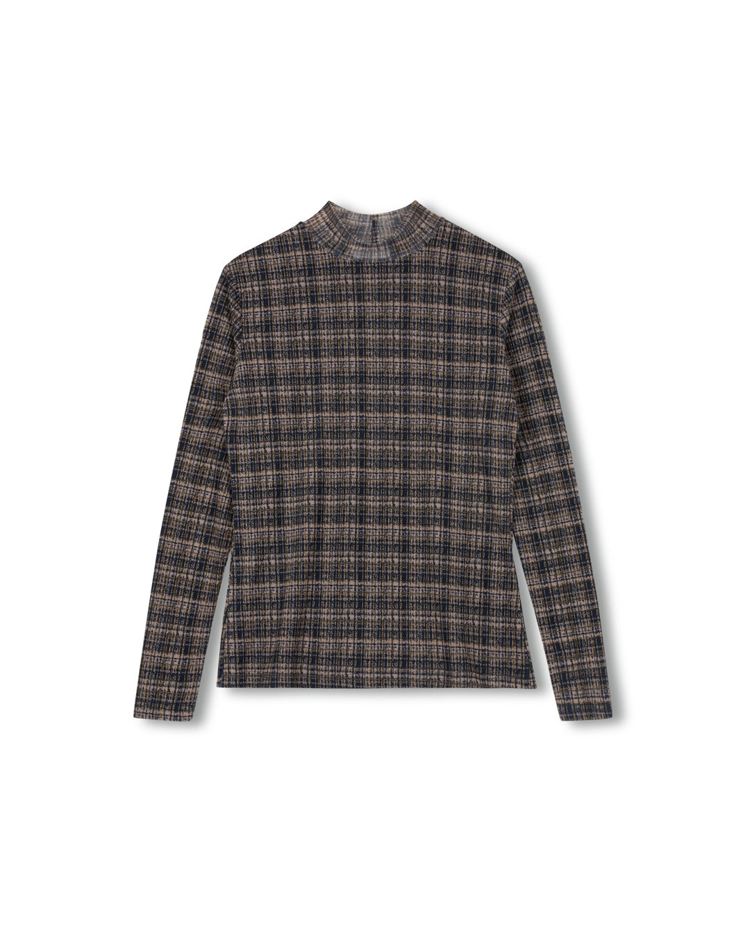 Mesh Turtleneck
