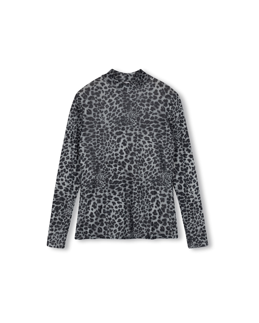 Mesh Turtleneck