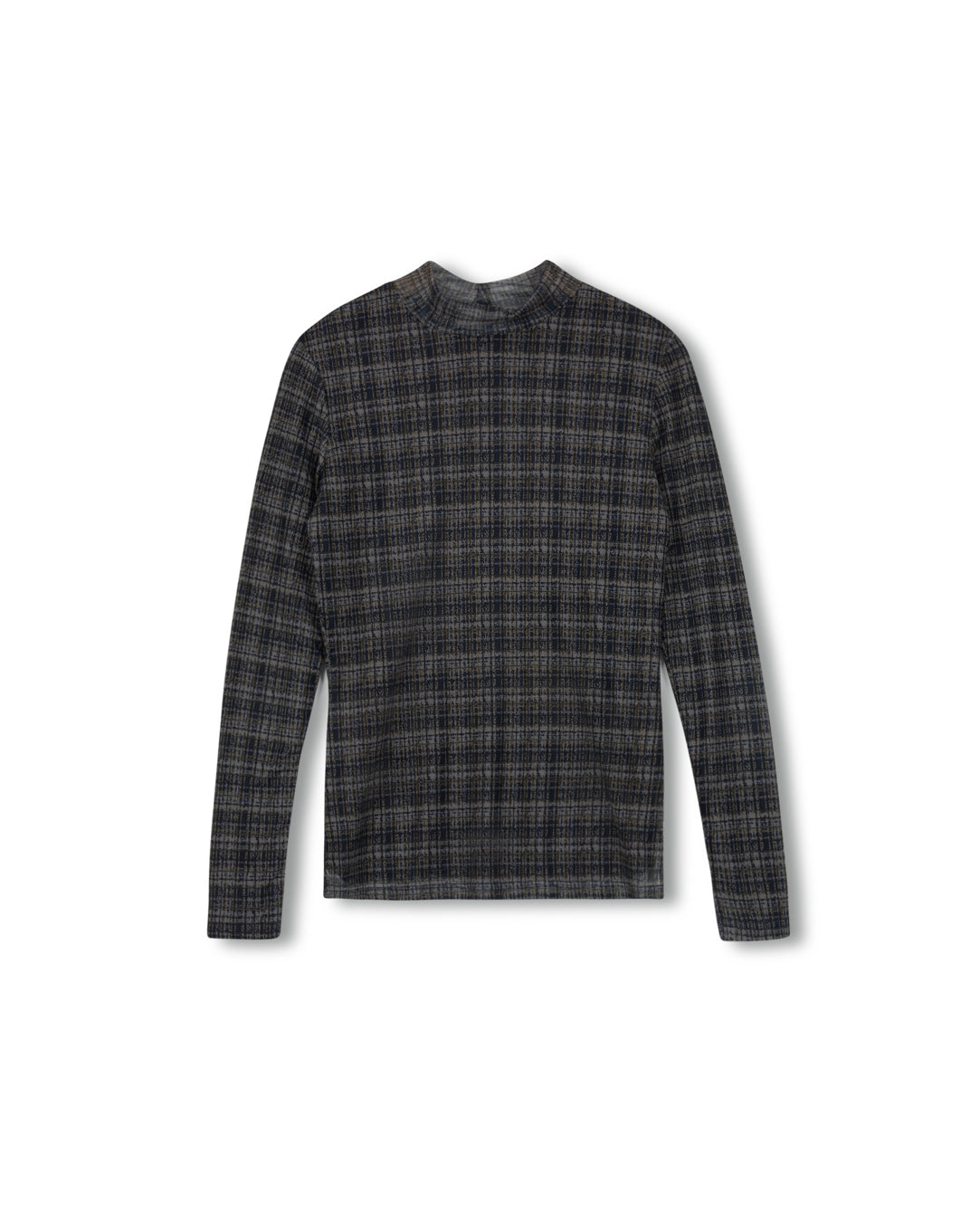 Mesh Turtleneck