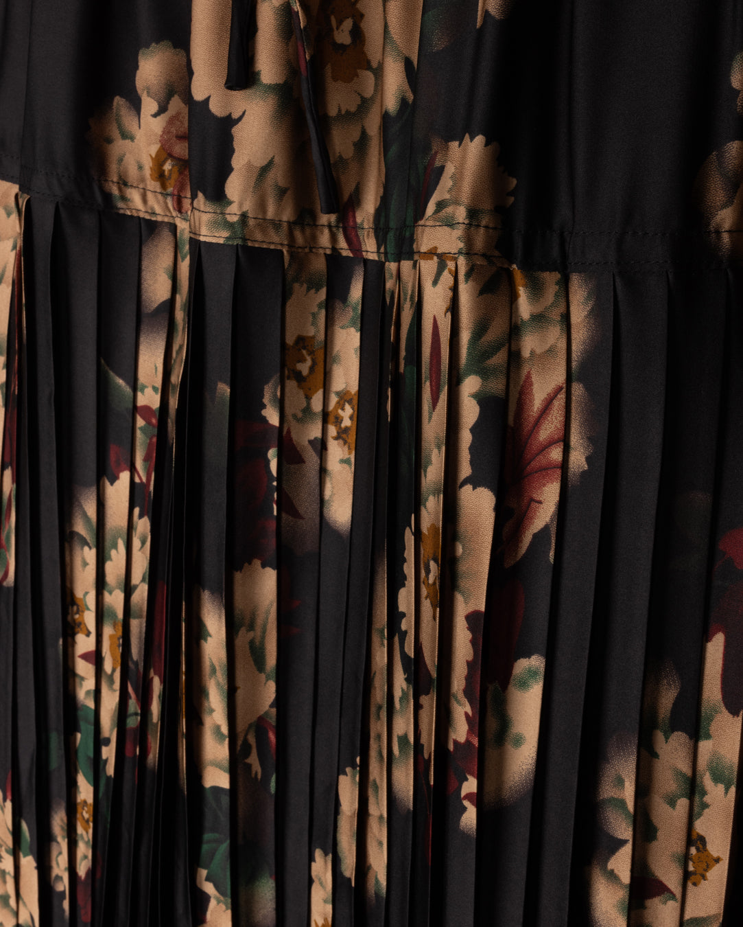 Danube Silk Print Skirt