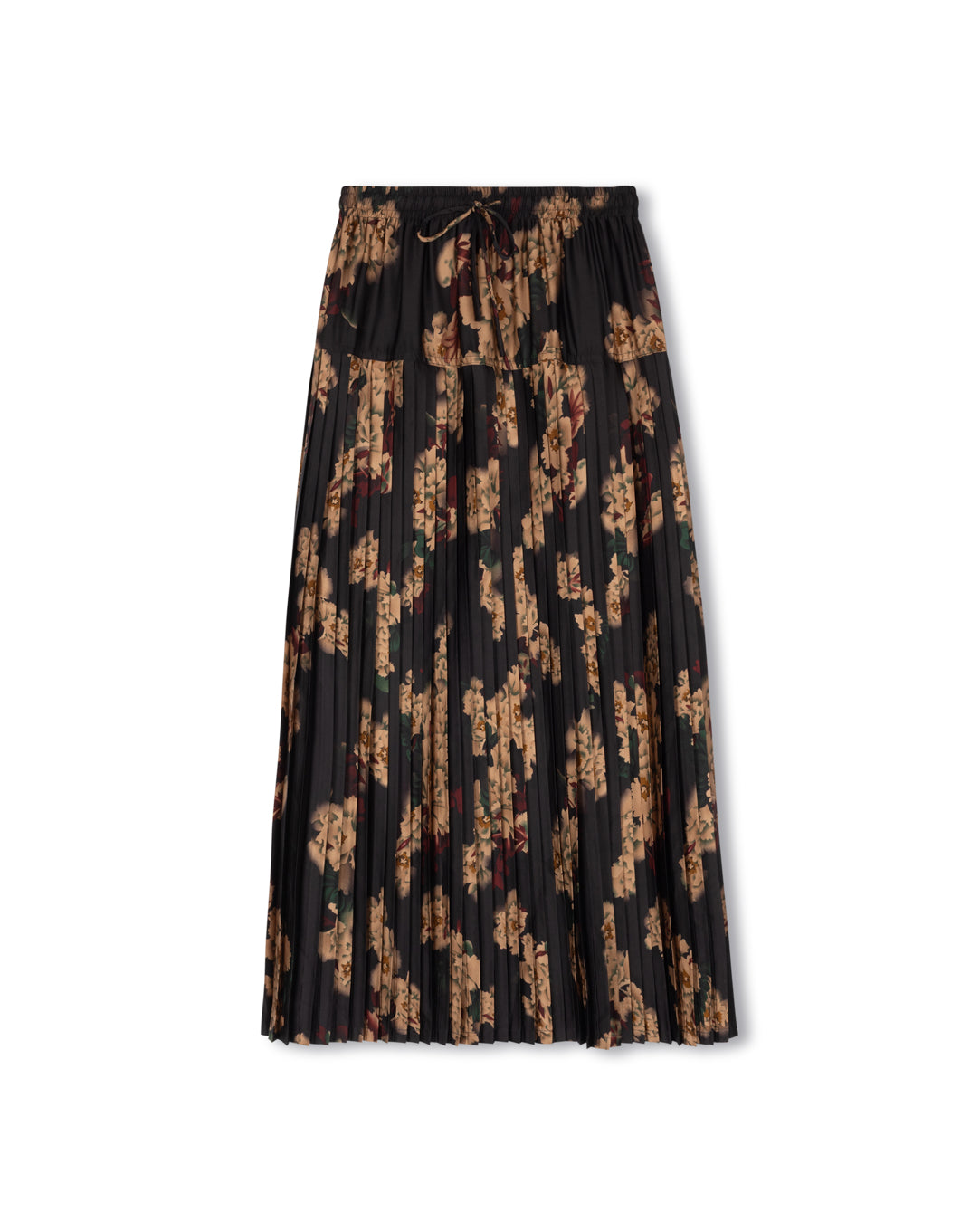 Danube Silk Print Skirt