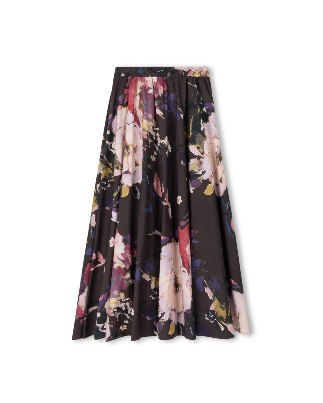 Darrell Floral Poplin Skirt