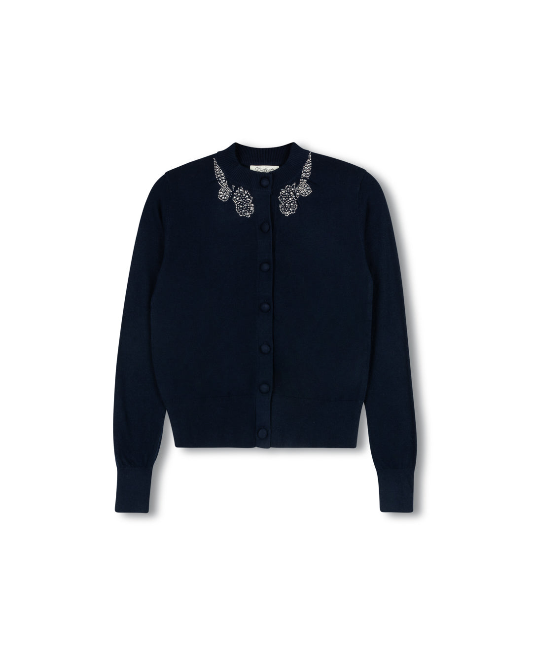 Enameled Knit Cardigan