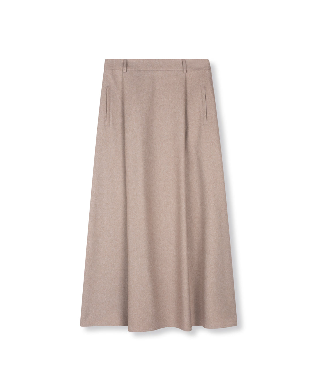 Single Front Pleat Skirt