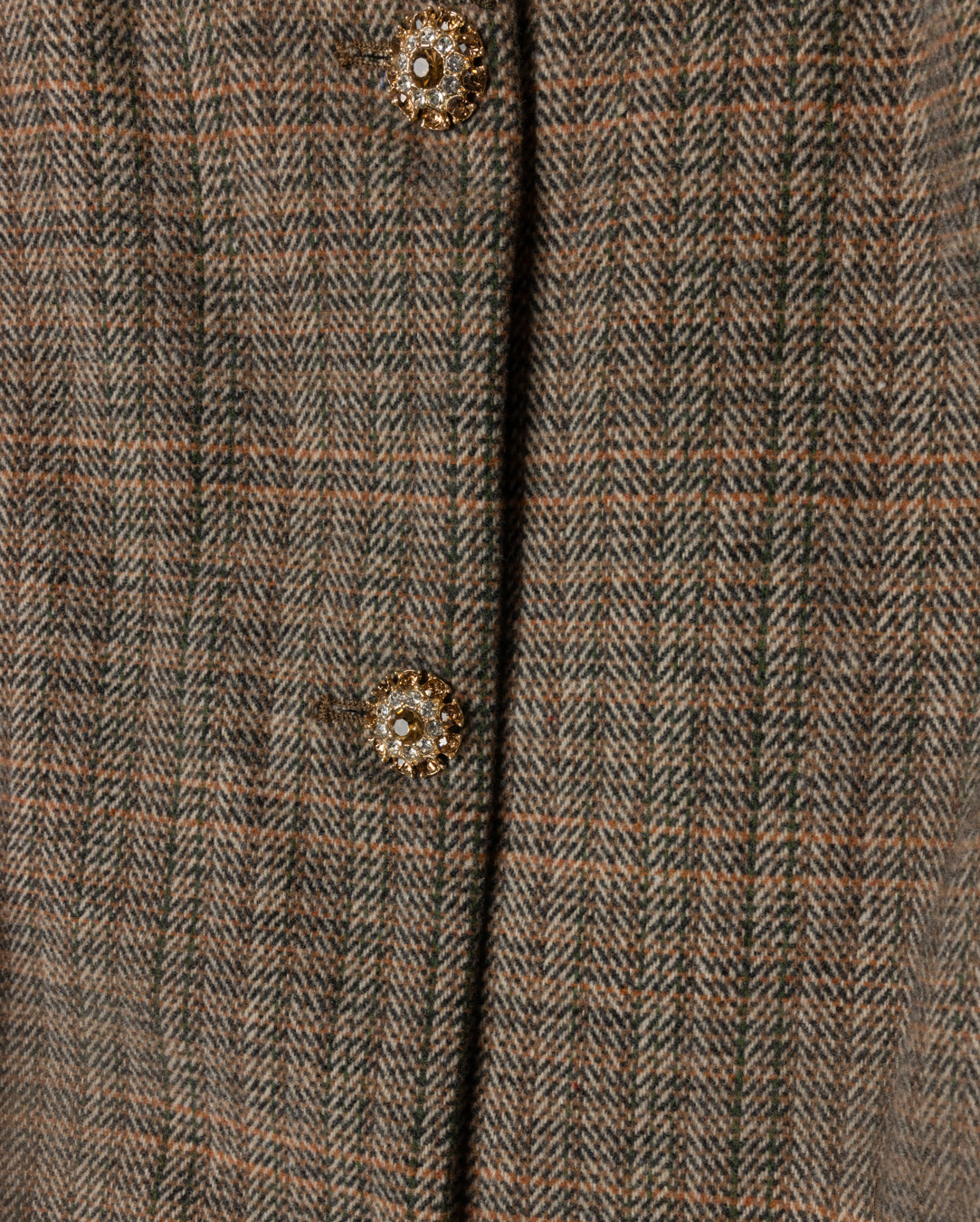 Plaid Wool Blazer