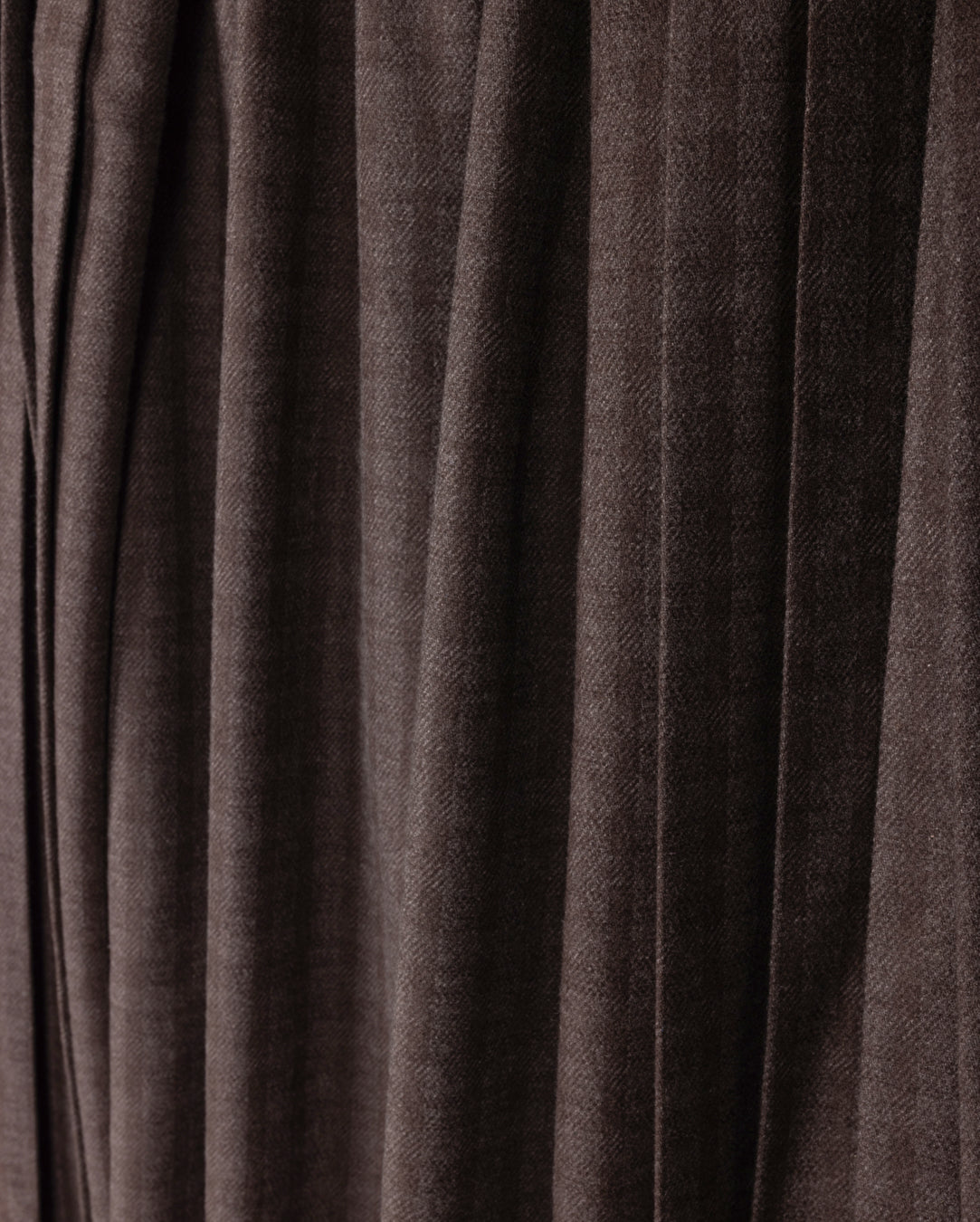 High Low Wool Skirt