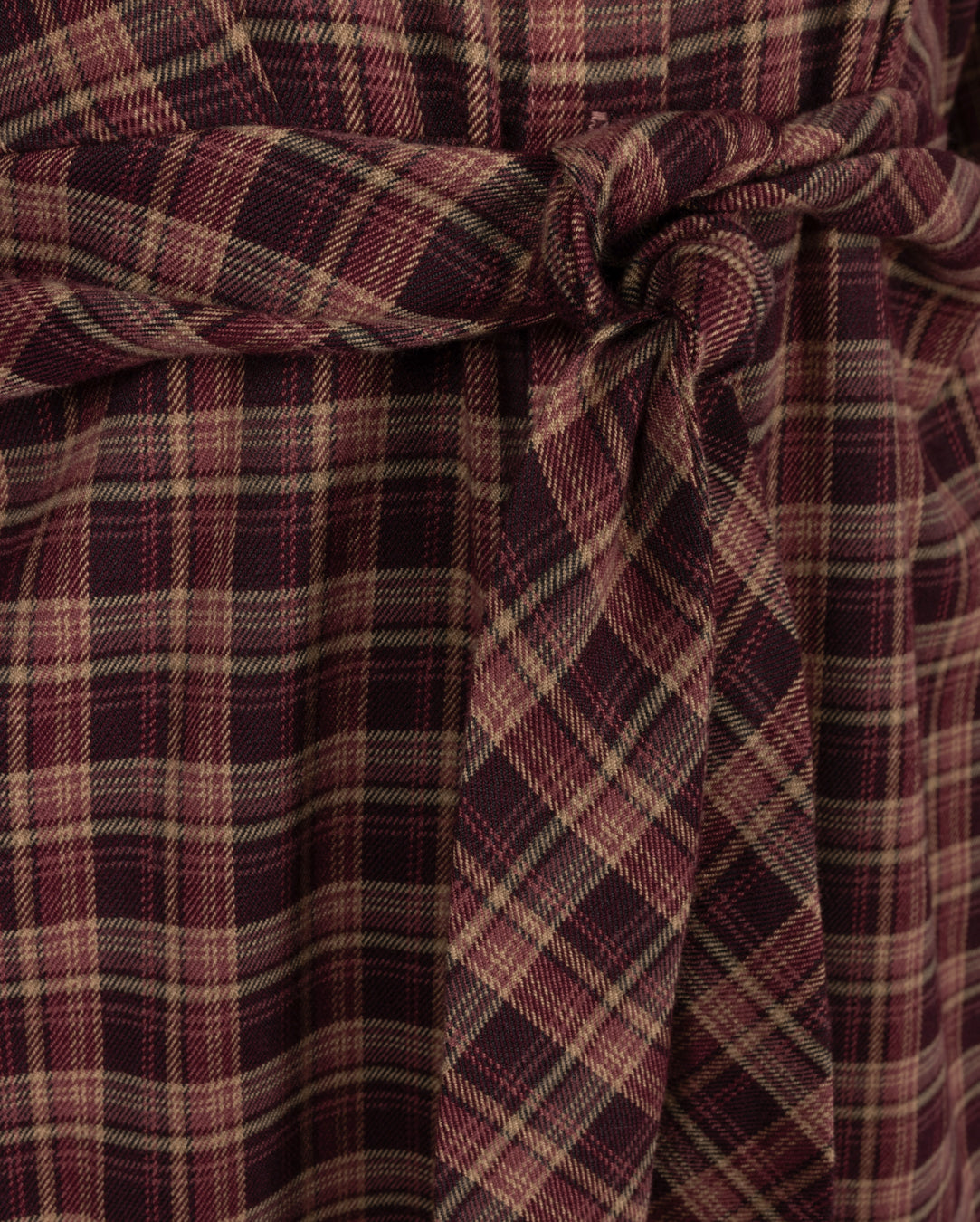Plaid Tie Dress