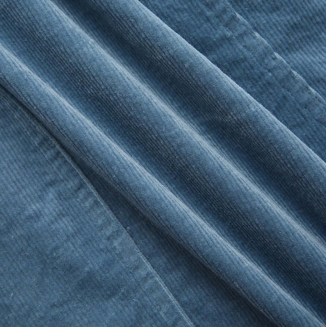 Corduroy Seam Midi Skirt