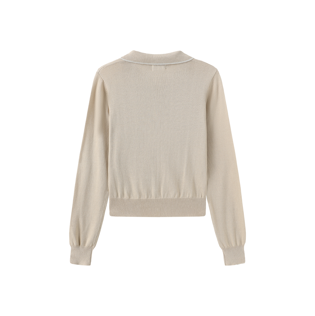 Piped Knit Polo