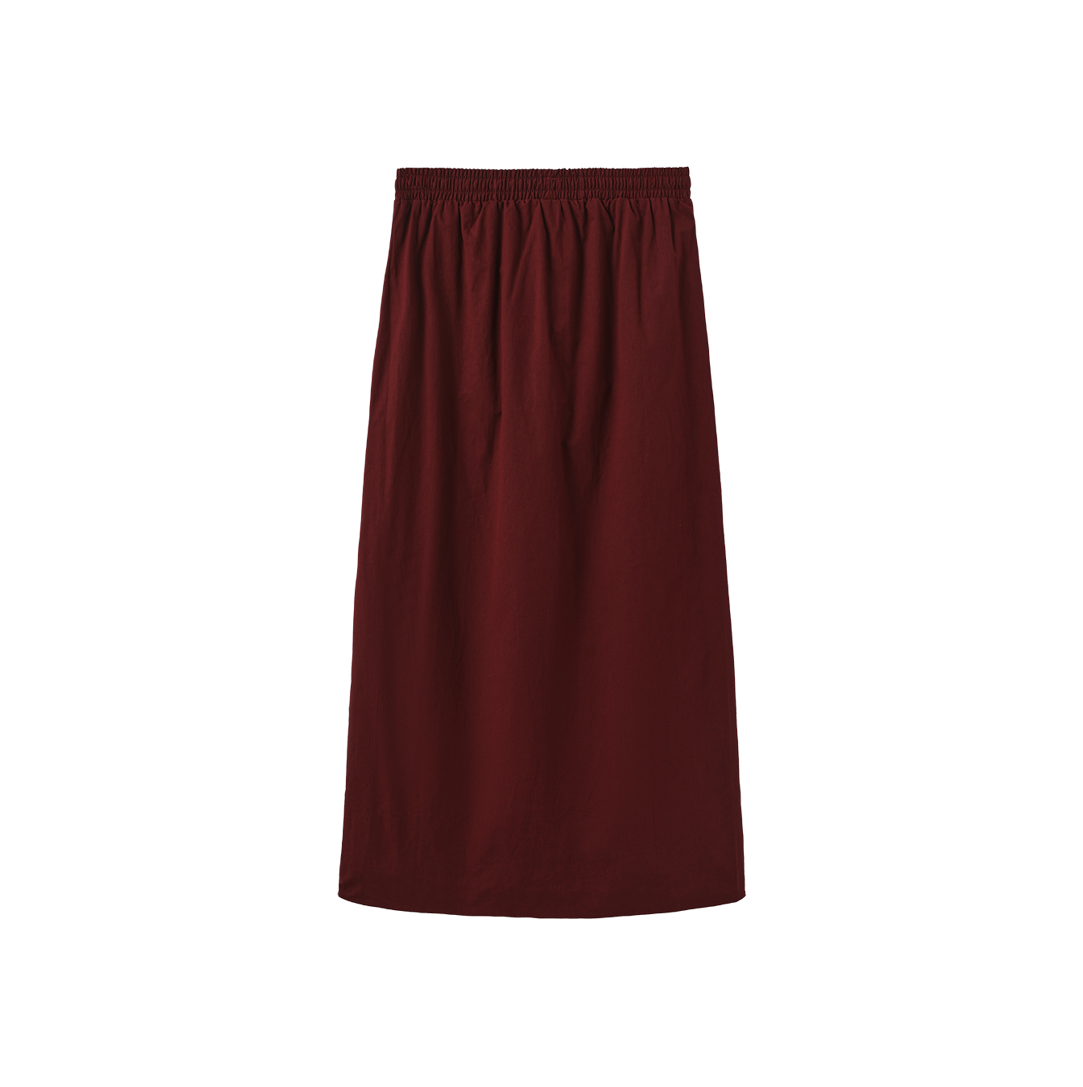Drawstring Perkert Pull- On Skirt