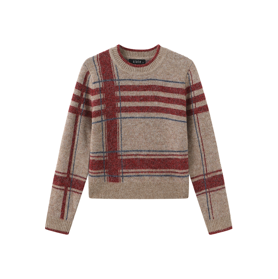 Crew Neck Colored Sweater