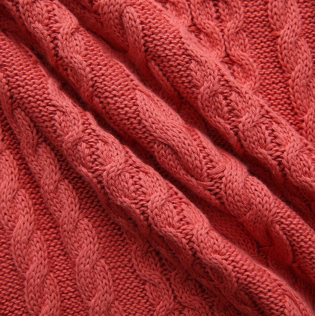 Cable Knit Ribbed Sweater