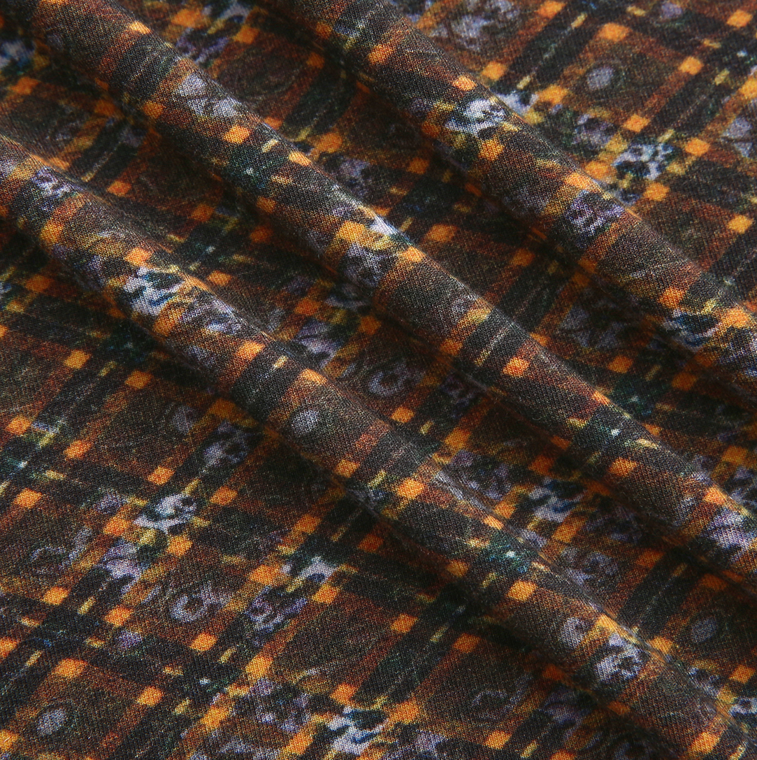 Silo Printed Turtleneck