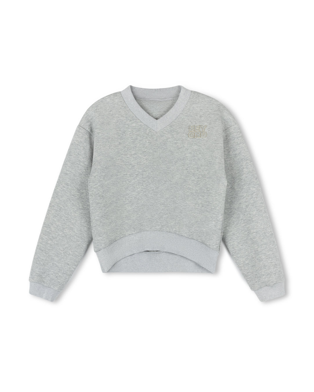 Logo V-neck Sweatshirt