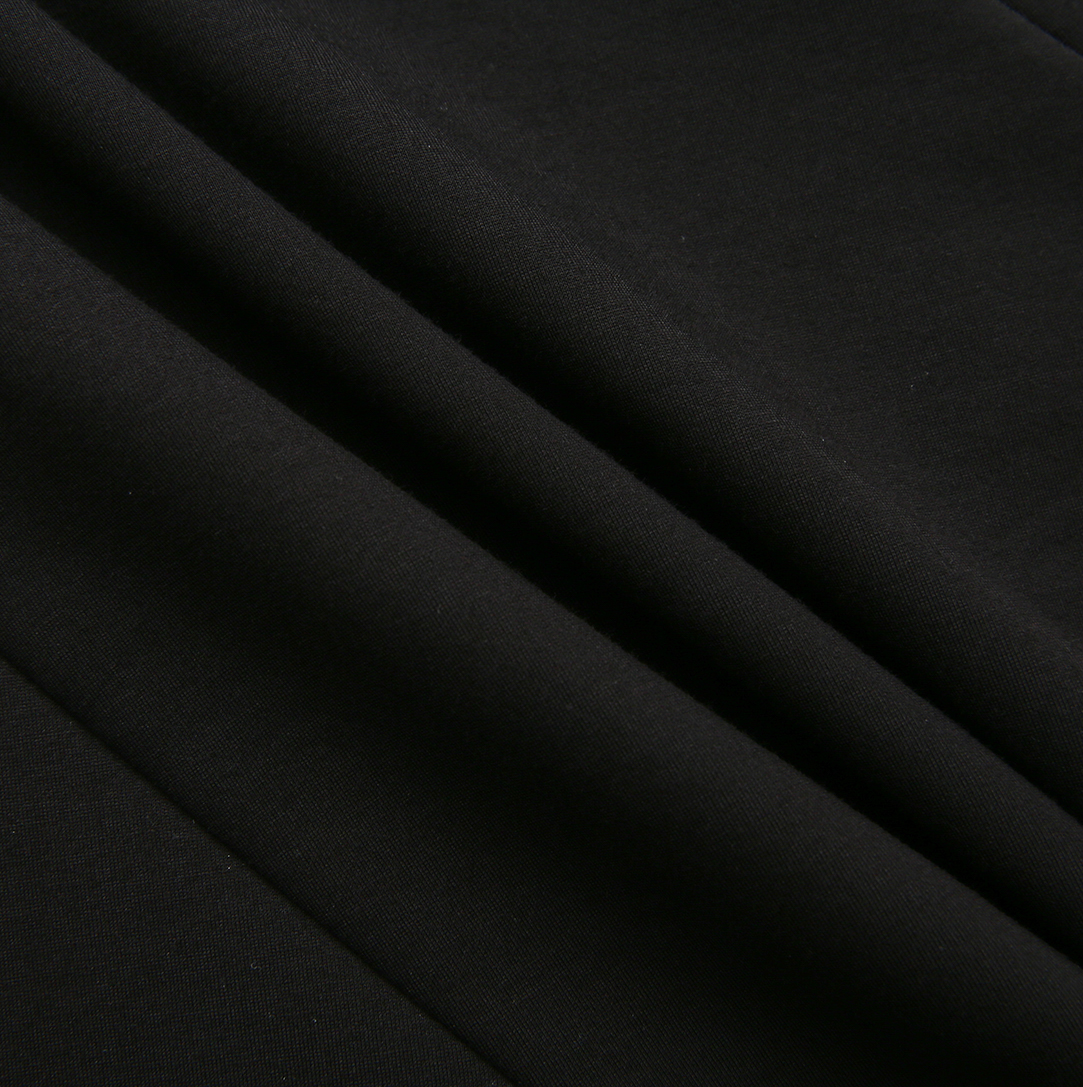 Black Seam Aline Skirt
