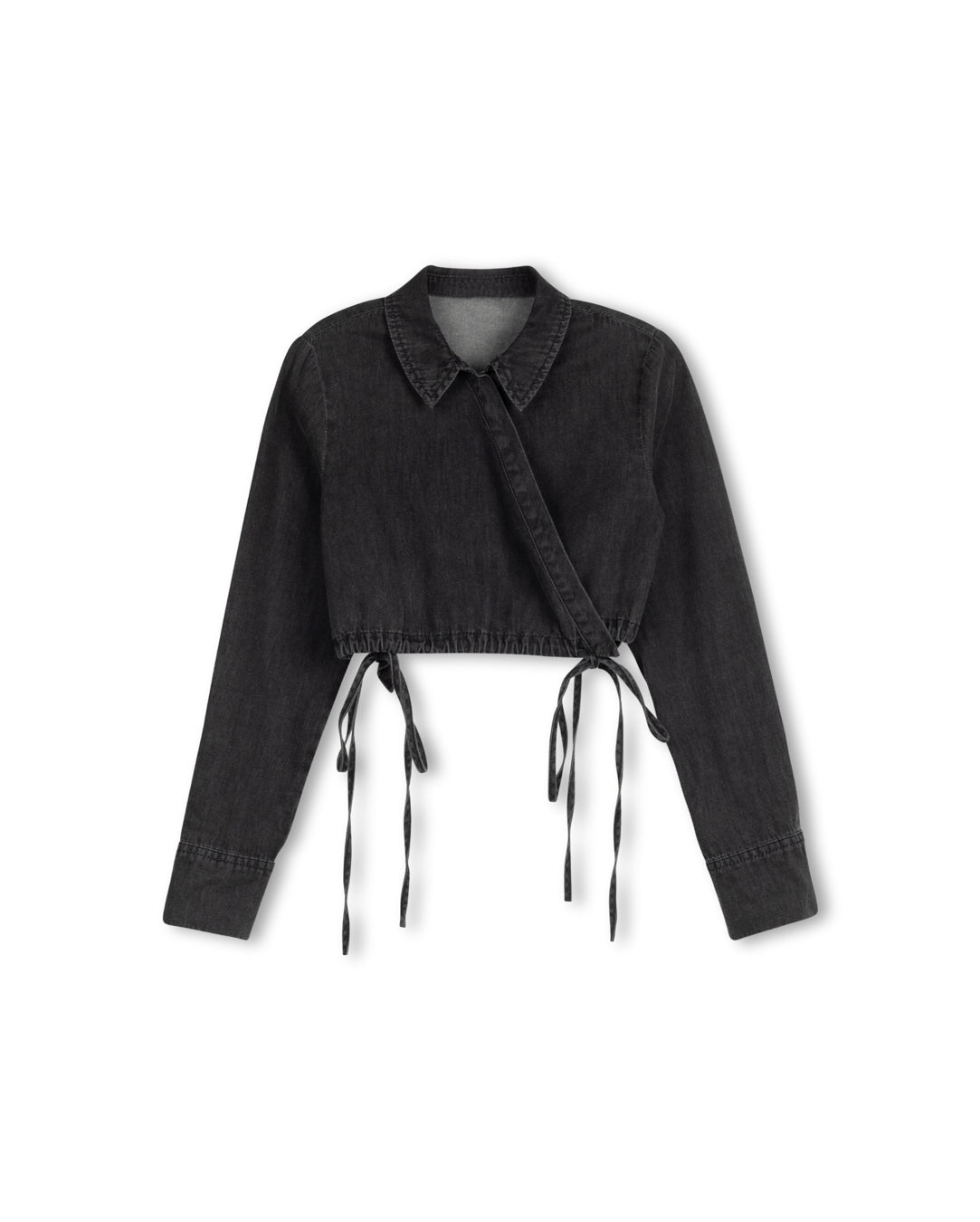 Bruce Chambray Wrap Top