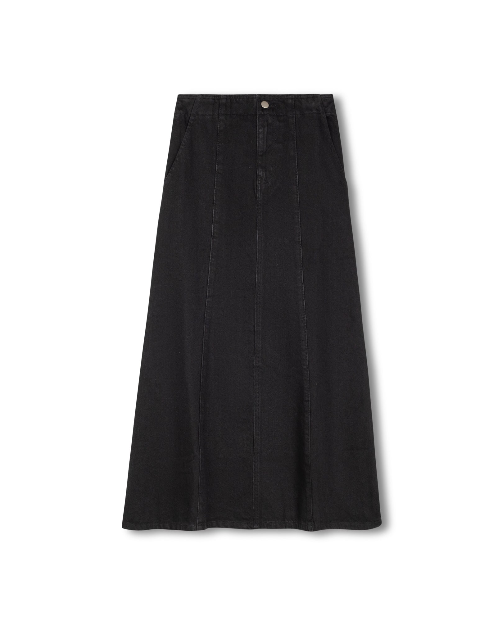 Delora Denim Panel Skirt