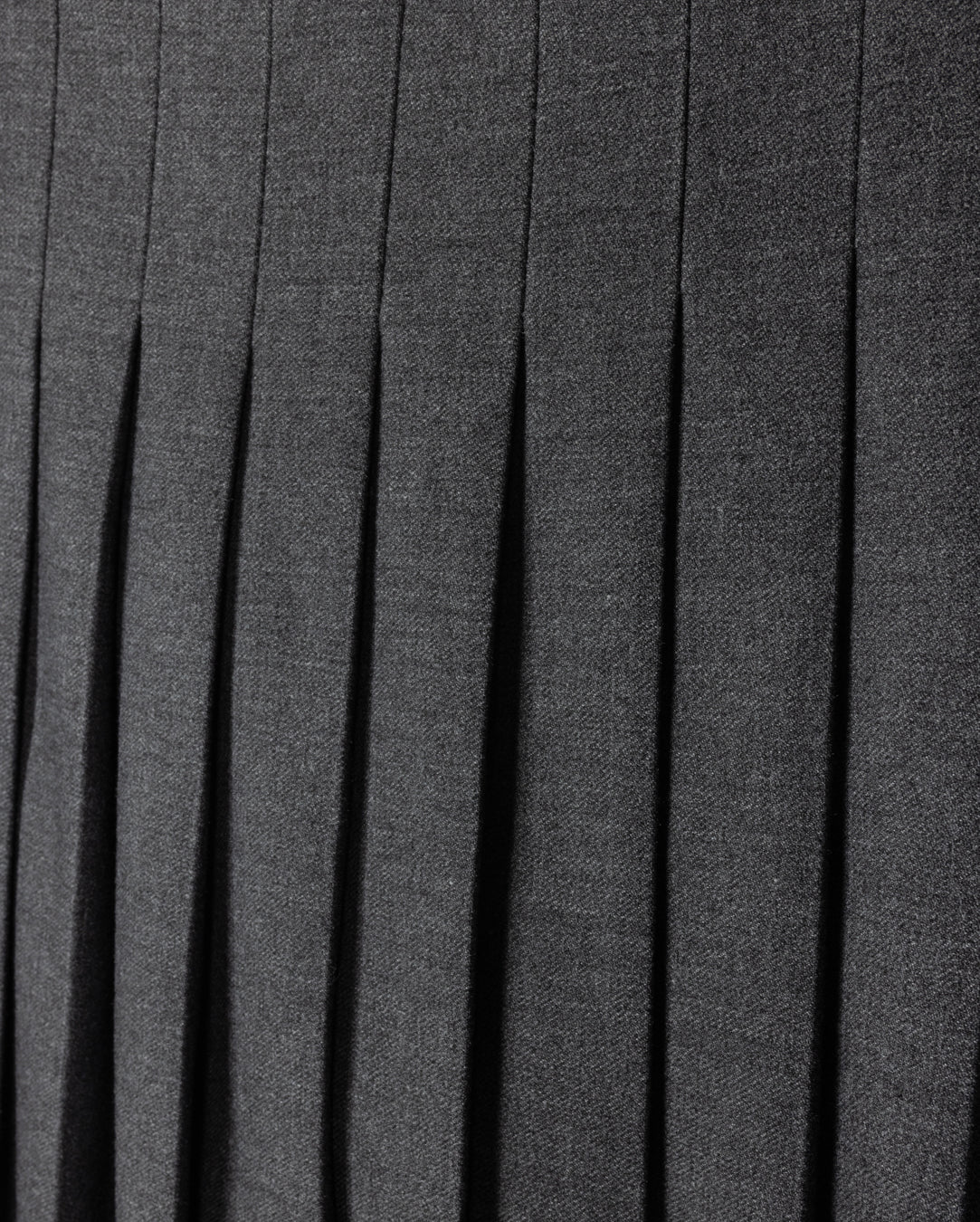 Kylie Textured Wool Skirt