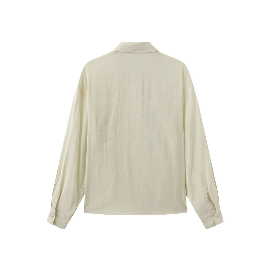 Flower Embroidered Thin Blouse